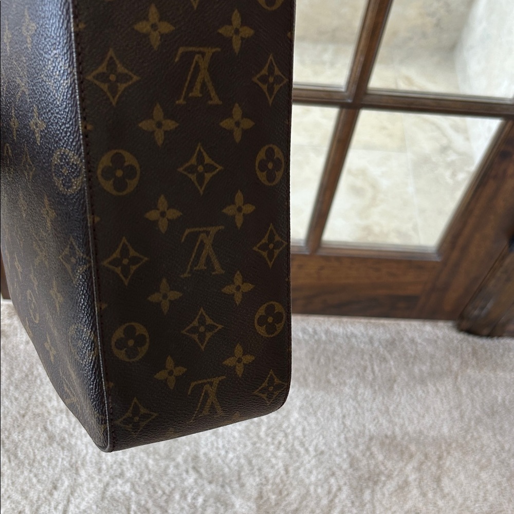 Louis Vuitton Dark Brown Monogram Looping Bag - Picture 6 of 16